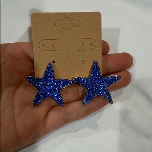 Vitange Blue Star Earrings